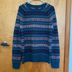 J. Crew Sweater - Men’s Medium - 100% Wool